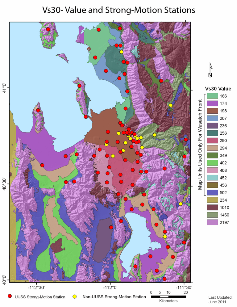 Wasatch Front Urban Corridor Map